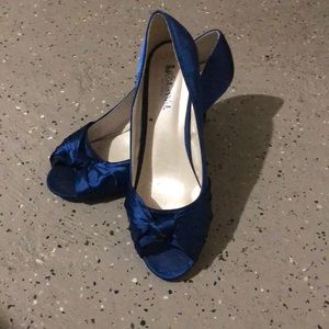 Blue heels